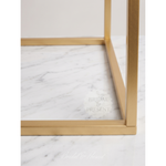 Load image into Gallery viewer, Gold picture frame on a marble surface with 'Bridal &amp; Present' branding.
