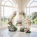 Load image into Gallery viewer, Decorative floral arches in a bright room with large windows.
