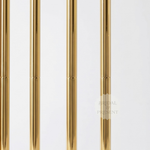 Load image into Gallery viewer, Gold cylindrical objects on a white background
