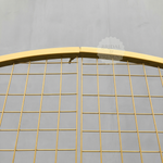 Load image into Gallery viewer, Close-up of a yellow badminton racket with a blurred background
