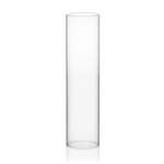 Load image into Gallery viewer, Hurricane Candle Holder Shade, Wide 2.5&quot;, Height 10&quot;, Clear Glass Cylinder Candleholder, Chimney Tube, Open Ended Candle Shade, 42 Pcs bulk per case
