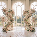 Load image into Gallery viewer, Decorative floral arches in a room with large windows

