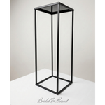 Load image into Gallery viewer, 2 PCs Harlow Gold Metal Geometric Flower Plant Stand – Modern Wedding Centerpiece Pedestal &amp; Floral Riser for Events, Parties, and Home Decor
