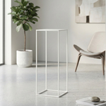 Load image into Gallery viewer, 2 PCs Harlow Gold Metal Geometric Flower Plant Stand – Modern Wedding Centerpiece Pedestal &amp; Floral Riser for Events, Parties, and Home Decor
