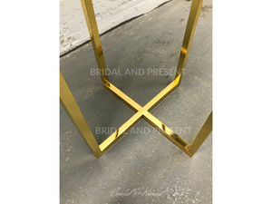 Gold square pedestal stands for baby shower, bridal shower, birthday parties, events, and parties. Inspired by wedding centerpiece ideas, DIY wedding centerpieces for round tables by using our tall gold centerpieces, flower column stands and boho wedding centerpieces.