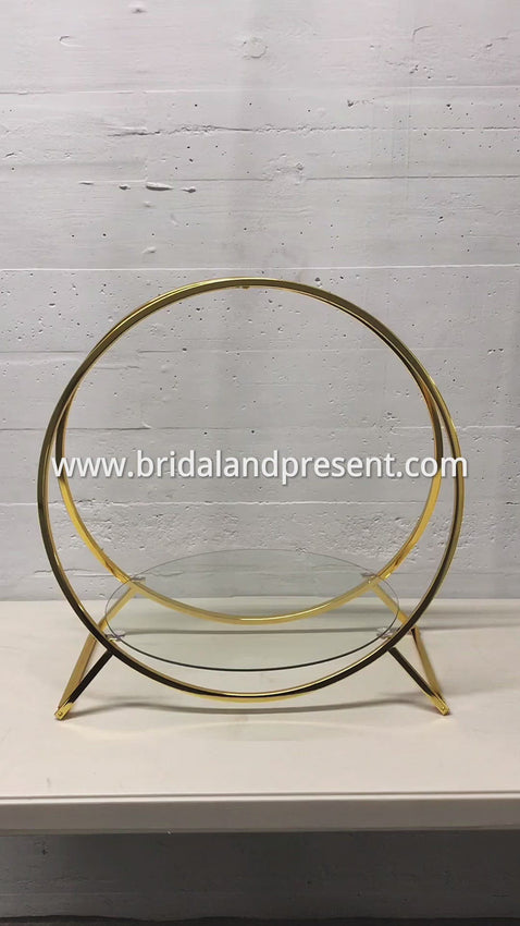 Sturdy hoop cake stand for wedding is perfect for wedding table arrangements. Inspired by wedding centerpiece ideas, DIY wedding centerpieces for round tables by using our tall gold centerpieces, flower column stands and boho wedding centerpieces at bridal shower, wedding reception, rehearsal dinner parties, and events.