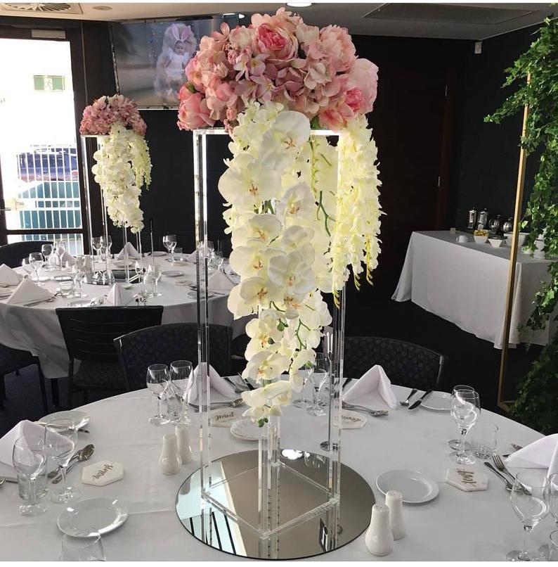 Wedding Acrylic Stand - Event Flower Column